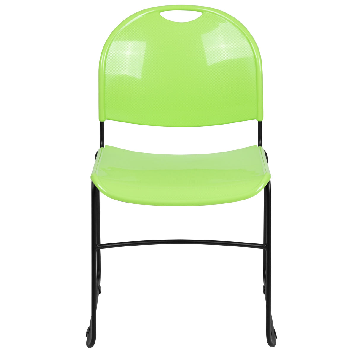 Ultra-compact High-capacity Stacking Metal Chairs (Set of 5)