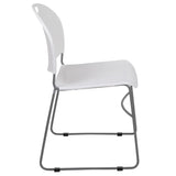 Ultra-compact High-capacity Stacking Metal Chairs (Set of 5)