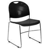 Ultra-compact High-capacity Stacking Metal Chairs (Set of 5)