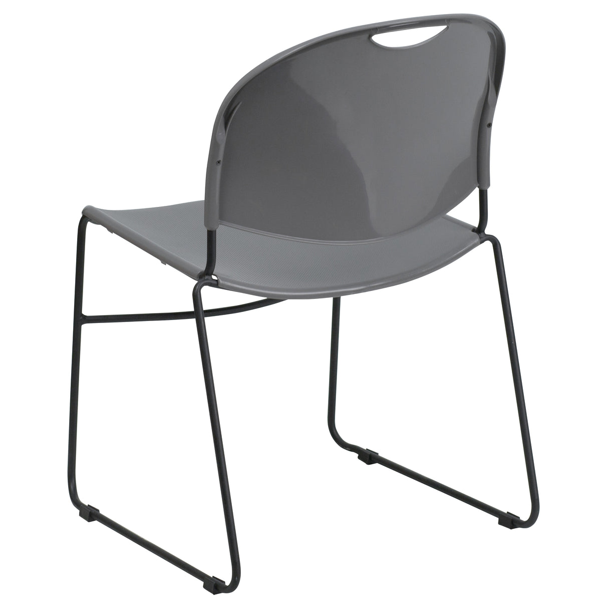 Ultra-compact High-capacity Stacking Metal Chairs (Set of 5)