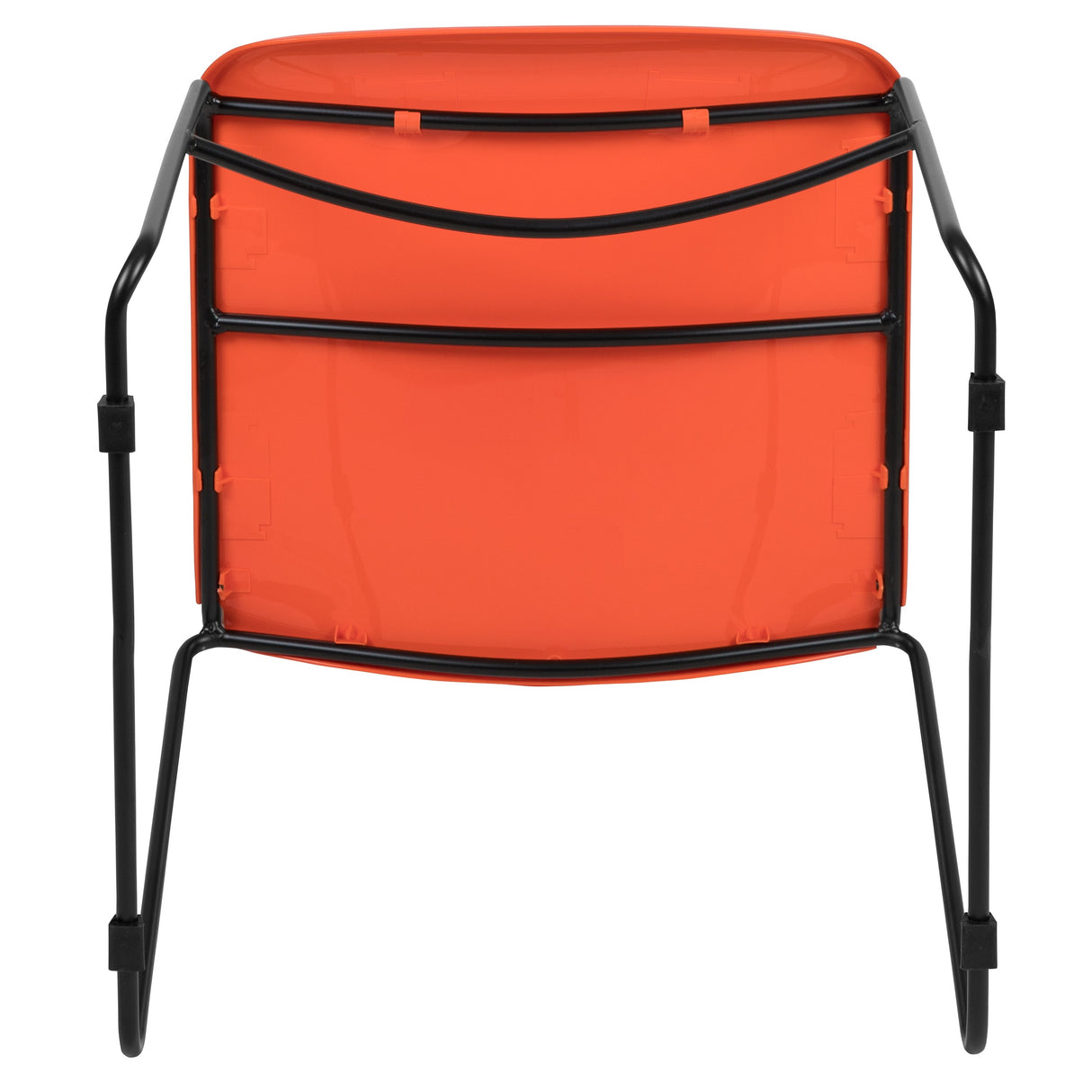 Ultra-compact High-capacity Stacking Metal Chairs (Set of 5)