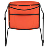 Ultra-compact High-capacity Stacking Metal Chairs (Set of 5)