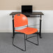 Ultra-compact High-capacity Stacking Metal Chairs (Set of 5)