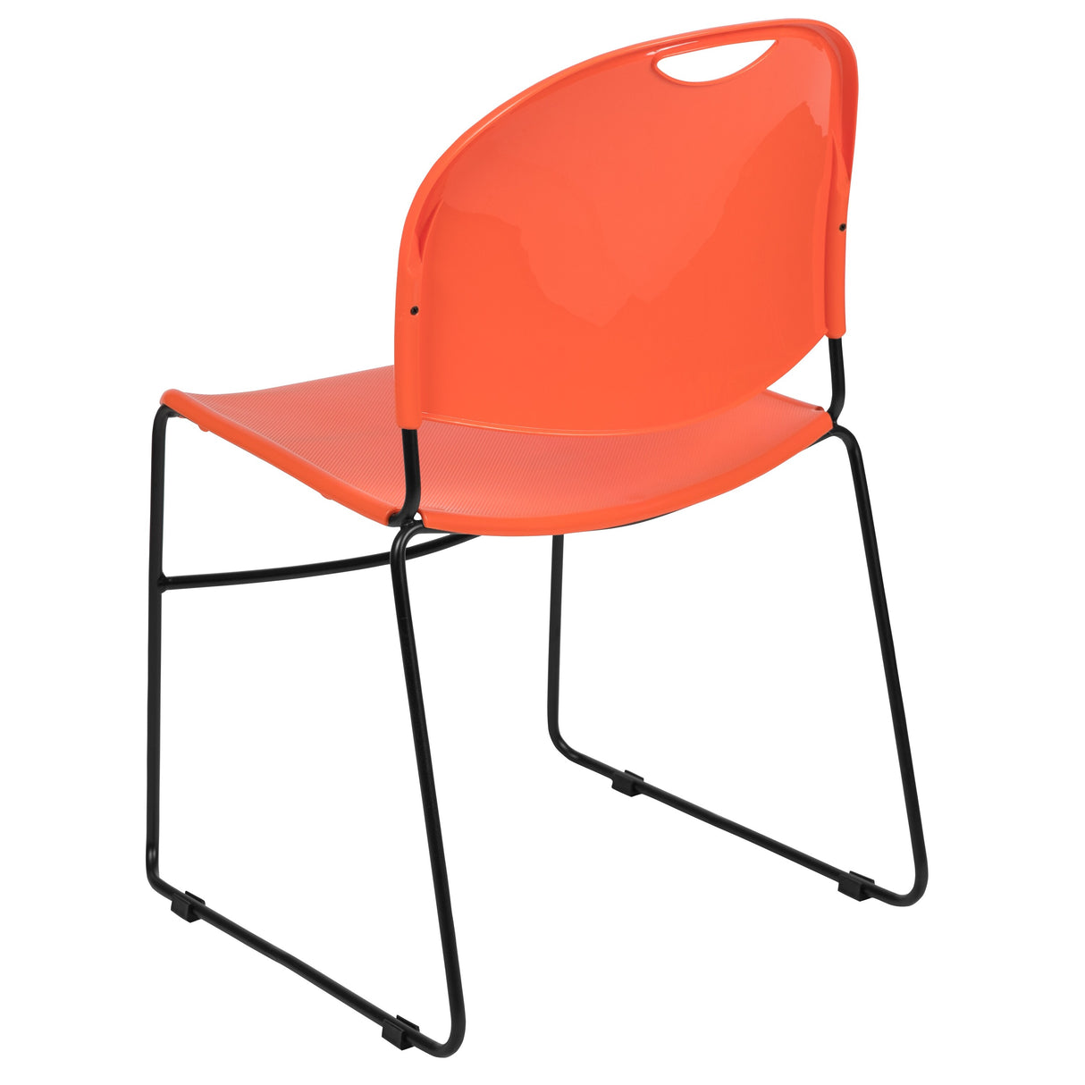 Ultra-compact High-capacity Stacking Metal Chairs (Set of 5)