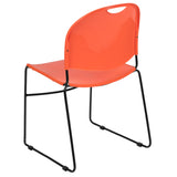 Ultra-compact High-capacity Stacking Metal Chairs (Set of 5)