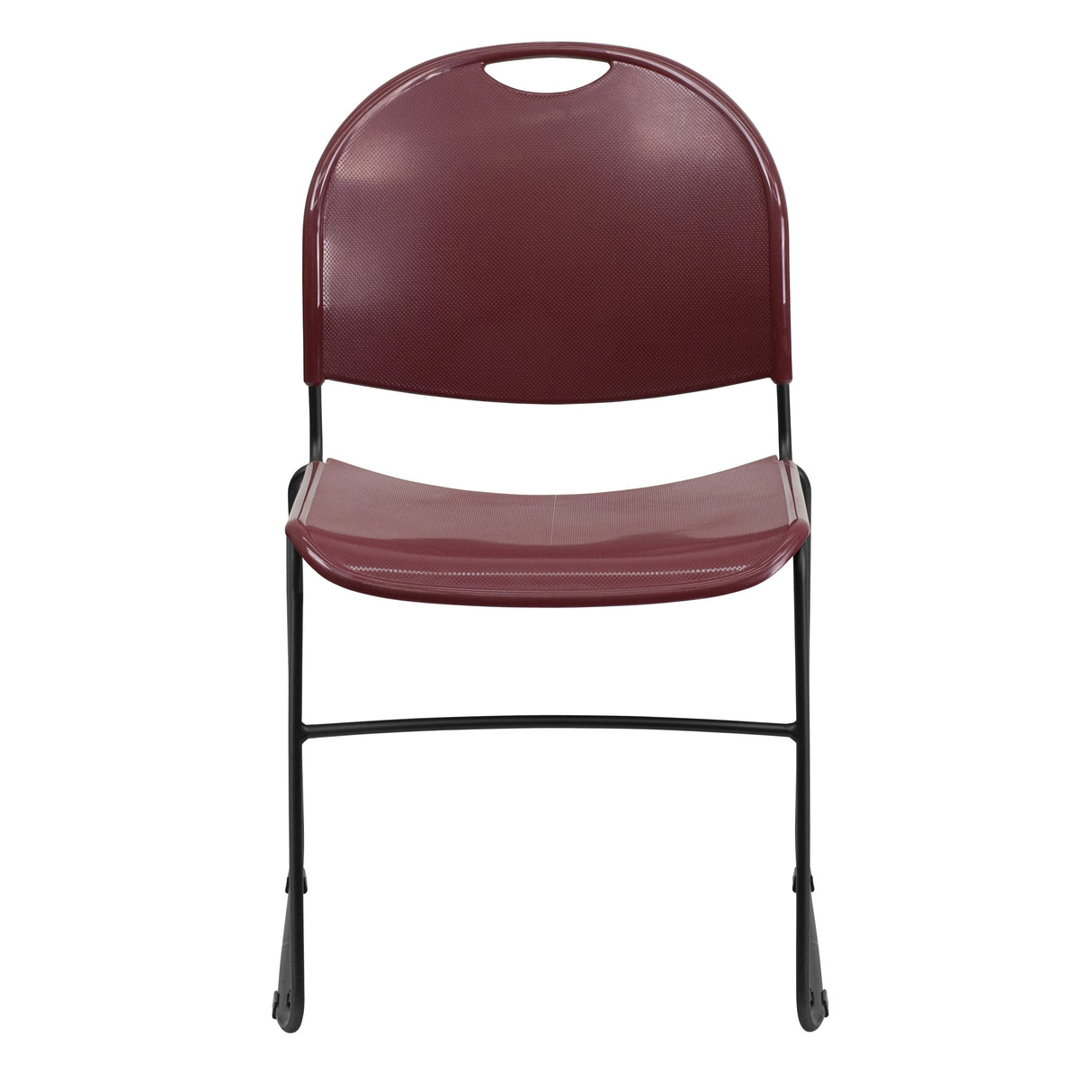 Ultra-compact High-capacity Stacking Metal Chairs (Set of 5)