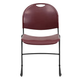 Ultra-compact High-capacity Stacking Metal Chairs (Set of 5)