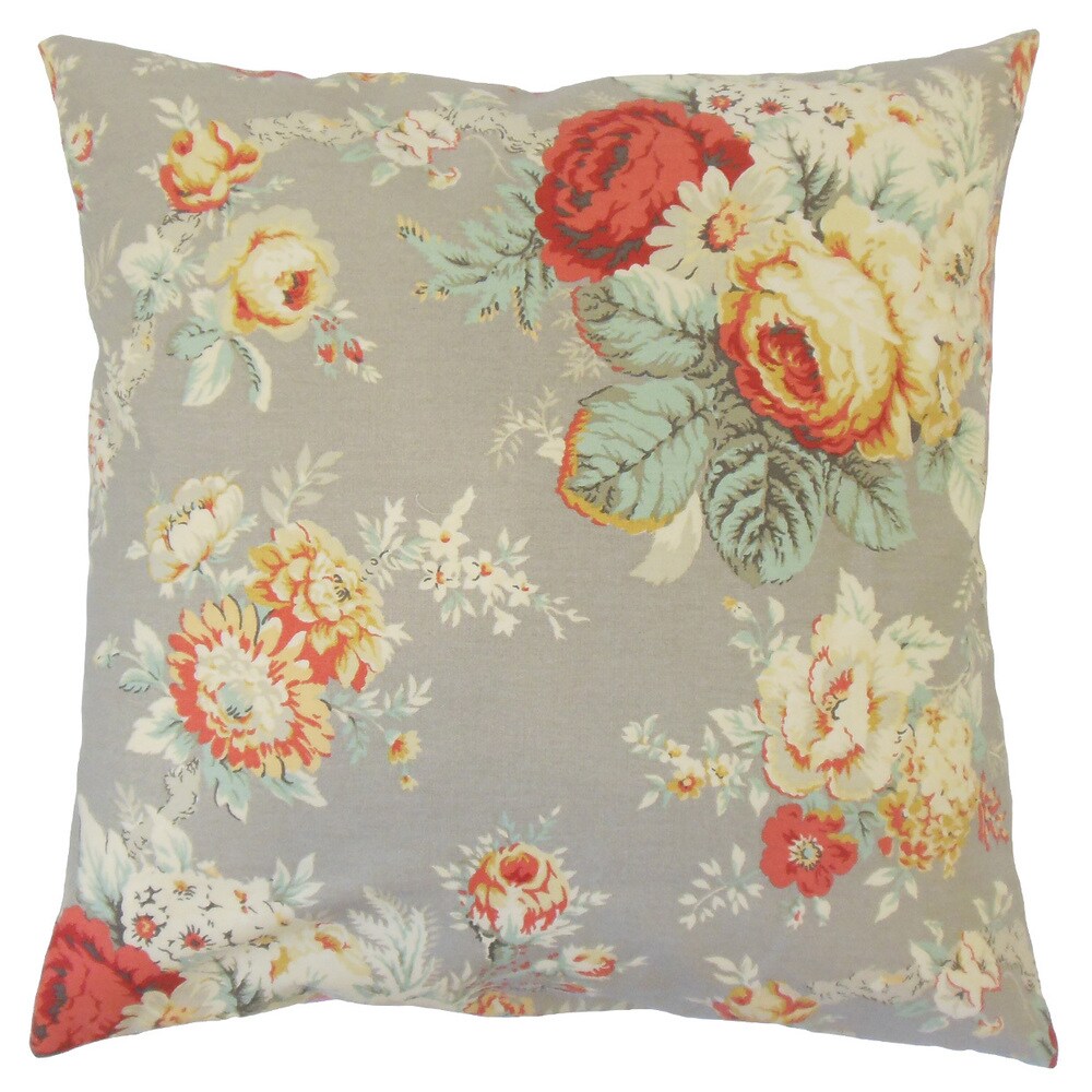 Ulyciana Floral Throw Pillow Cover