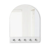 Umbra Peek White/Nickel Mirror - white / nickel