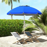 Umbrella with Cup Holder and Hooks