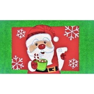 Unbelievable Mats 18"x30" Christmas Santa Door Mat