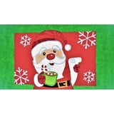 Unbelievable Mats 18"x30" Christmas Santa Door Mat