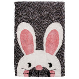 Porch & Den Magpie Bunny Pattern Ultra Soft Kid's Area Rug - 3' x 5'