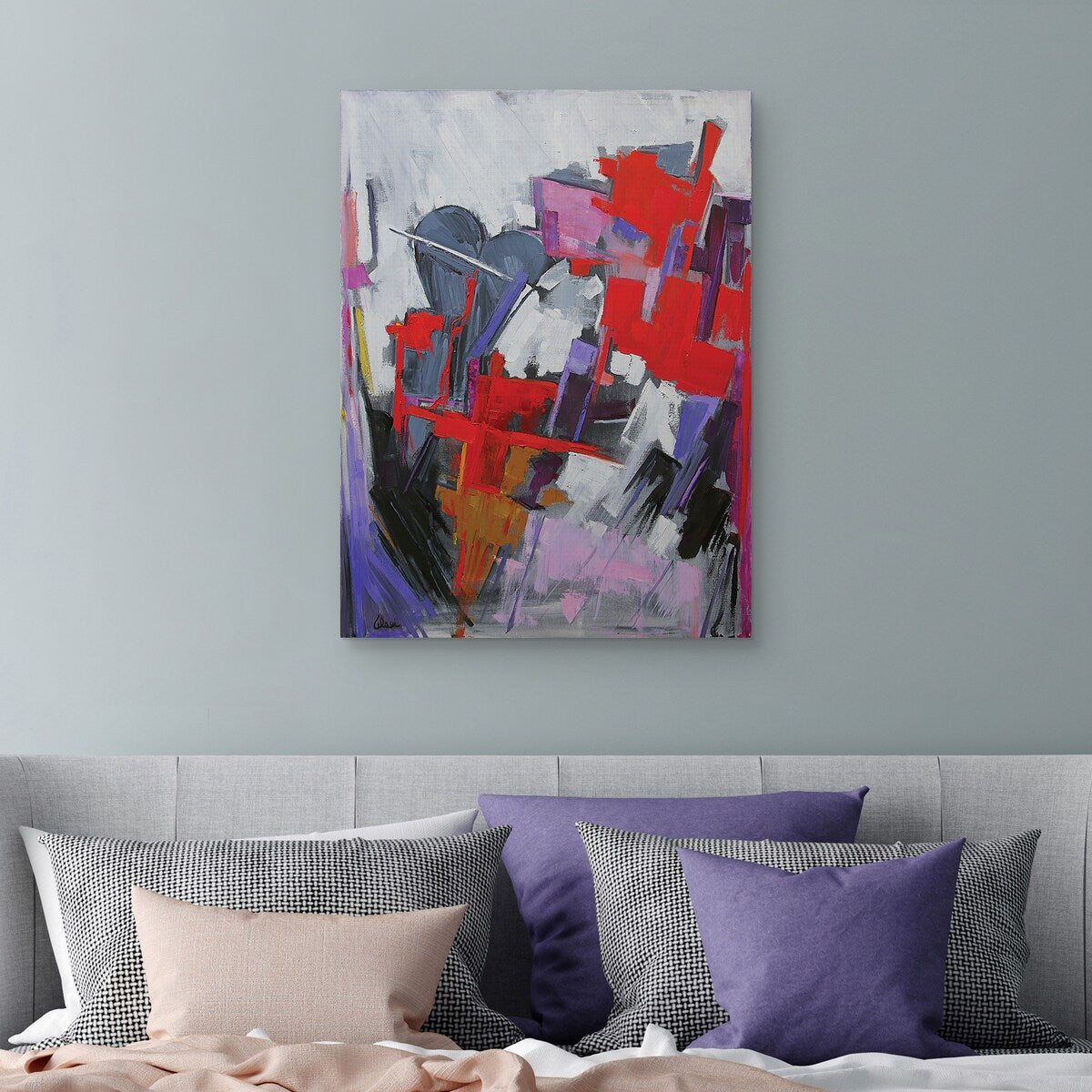 Unbroken Heart by Alexi Fine Canvas Art Print