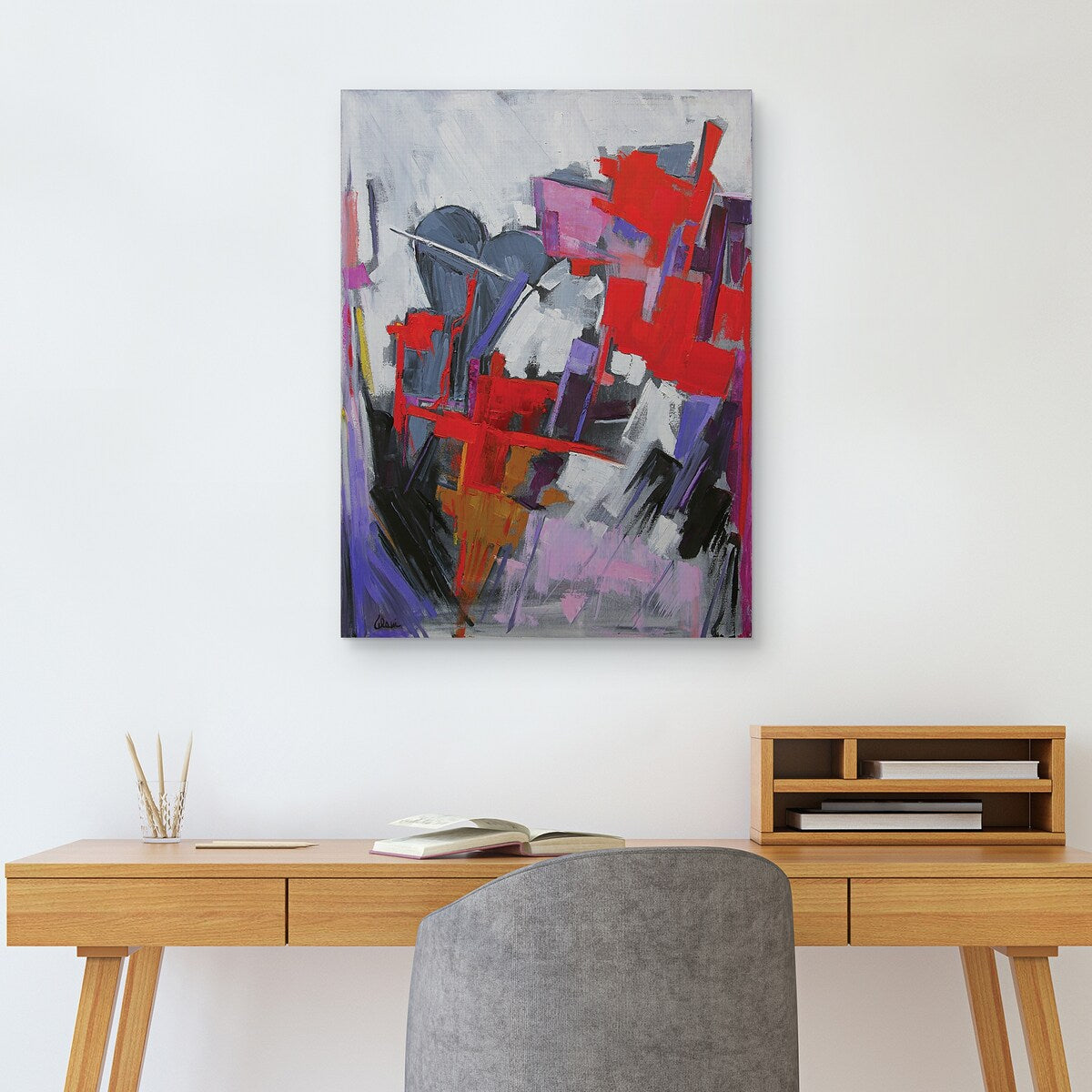 Unbroken Heart by Alexi Fine Canvas Art Print