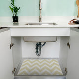 Under Sink Mat - Ultra-Absorbent Cotton Shelf Liners For Kitchen Cabinets - 2X3 feet