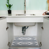 Under Sink Mat - Ultra-Absorbent Cotton Shelf Liners For Kitchen Cabinets - 2X3 feet