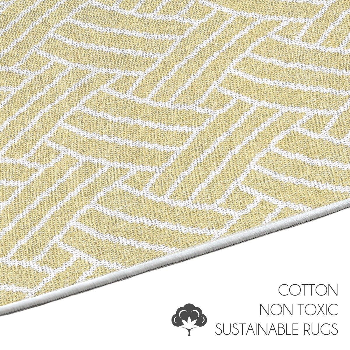 Under Sink Mat - Ultra-Absorbent Cotton Shelf Liners For Kitchen Cabinets - 2X3 feet