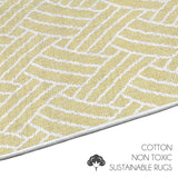 Under Sink Mat - Ultra-Absorbent Cotton Shelf Liners For Kitchen Cabinets - 2X3 feet