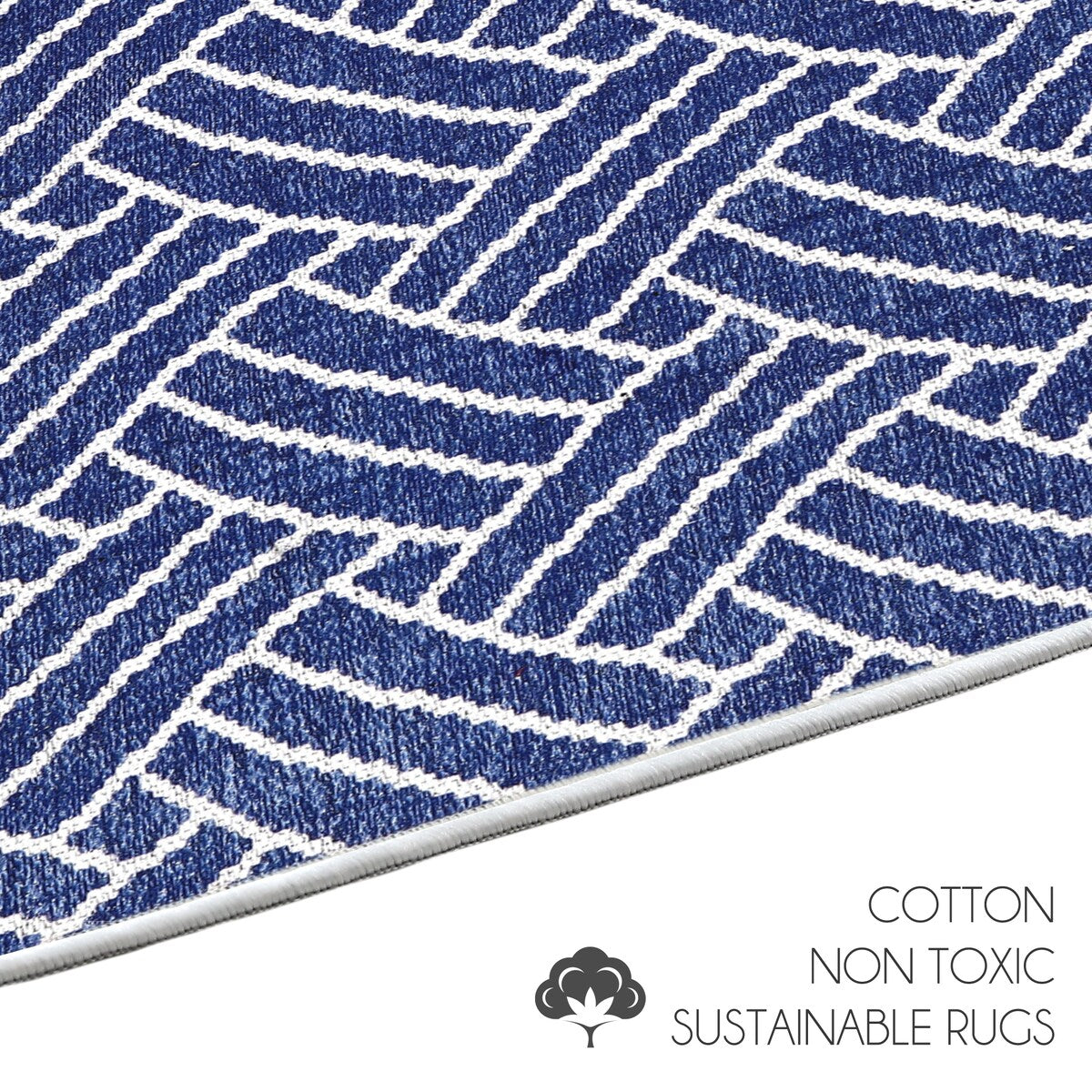 Under Sink Mat - Ultra-Absorbent Cotton Shelf Liners For Kitchen Cabinets - 2X3 feet