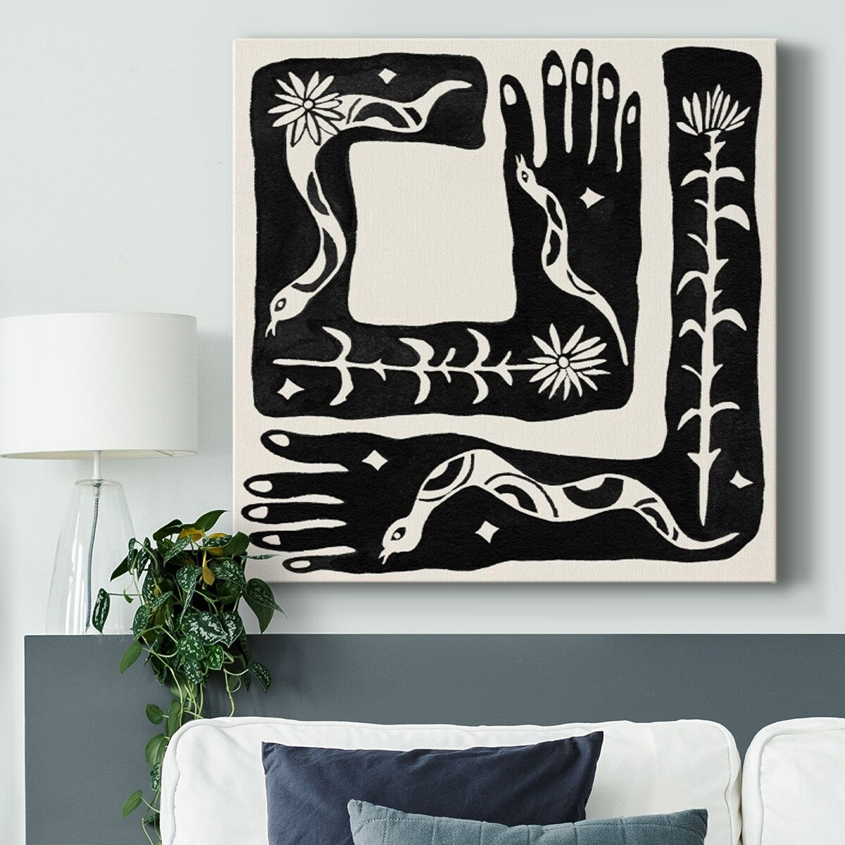 Under Skin II-Gallery Wrapped Canvas