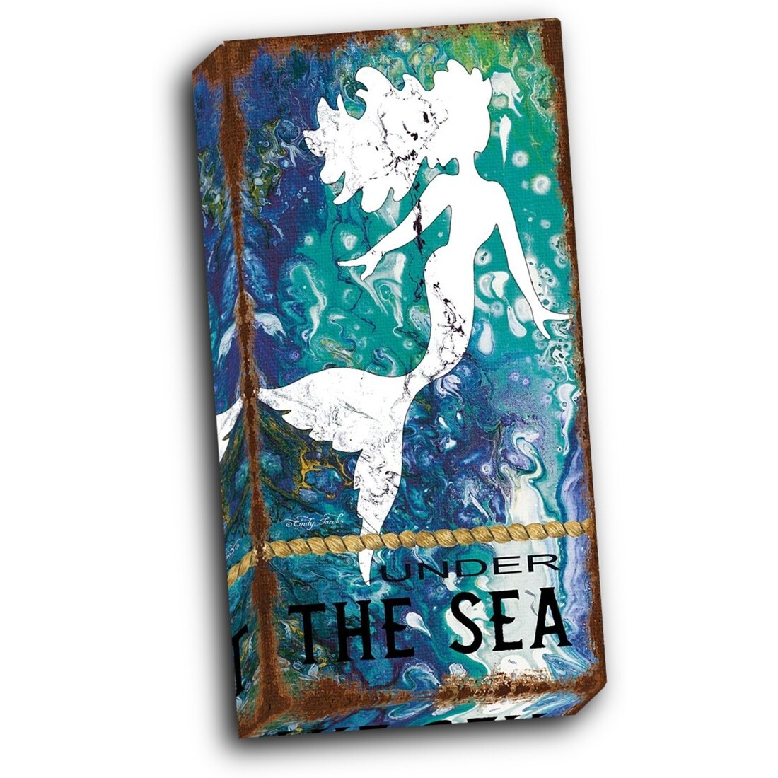 Under the Sea 12x24 Gallery Wrapped Stretched Canvas