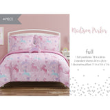 Unicorn Planet Pale Pink/Lilac Soft Microfiber Comforter Set