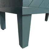 Unique Stylish 4-Door Storage Cabinet with Pine Legs Sideboard Buffets