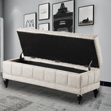 Unique Upholstered Storage Bench