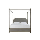 Universal Grey Lake Upholstered Respite Bed