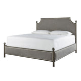 Universal Grey Lake Upholstered Respite Bed