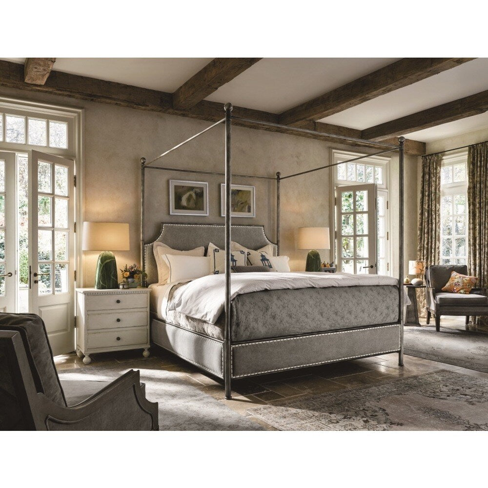 Universal Grey Lake Upholstered Respite Bed