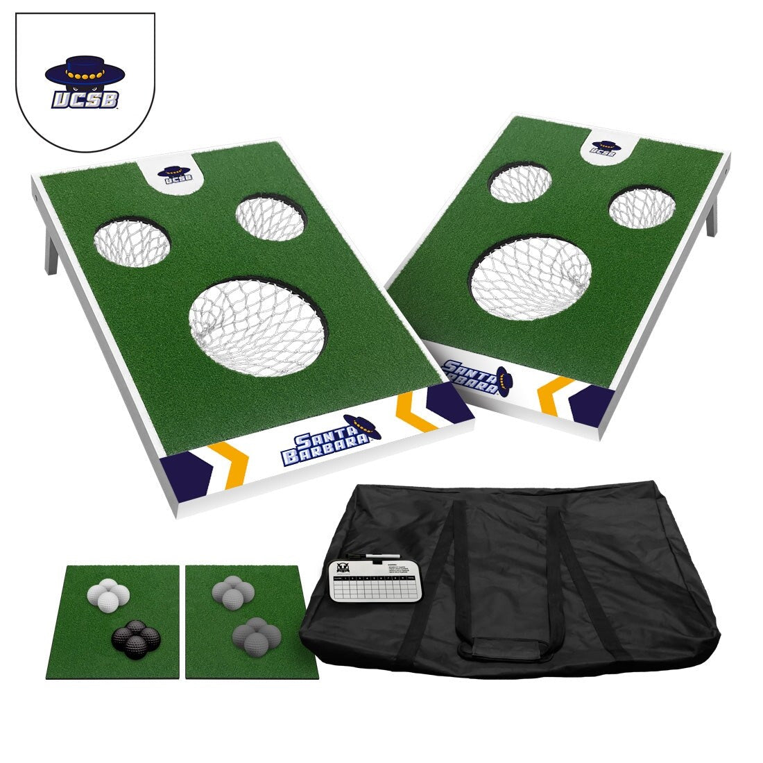 University Of California Santa Barbara Gauchos Chip Shot Golf Cornhole Set
