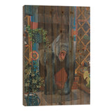 Untitled Print On Wood by Artur Rios - Multi-Color