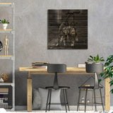 Untitled Print On Wood by Nebula - Multi-Color