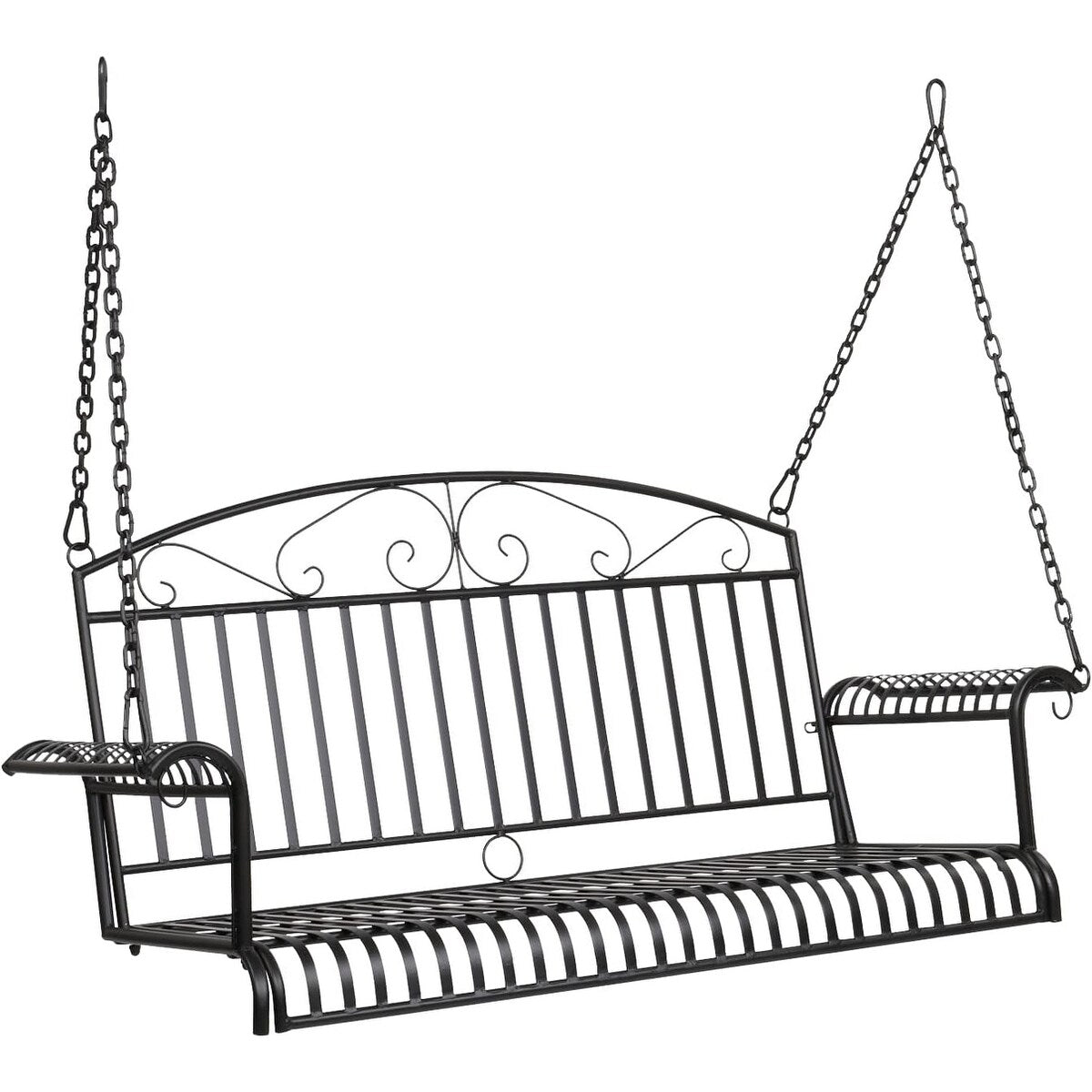 Upgraded Metal Patio Porch Swing