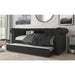 Upholstered Daybed w/ Trundle, Tufted Rolled Arm Livingroom Sofa Bed