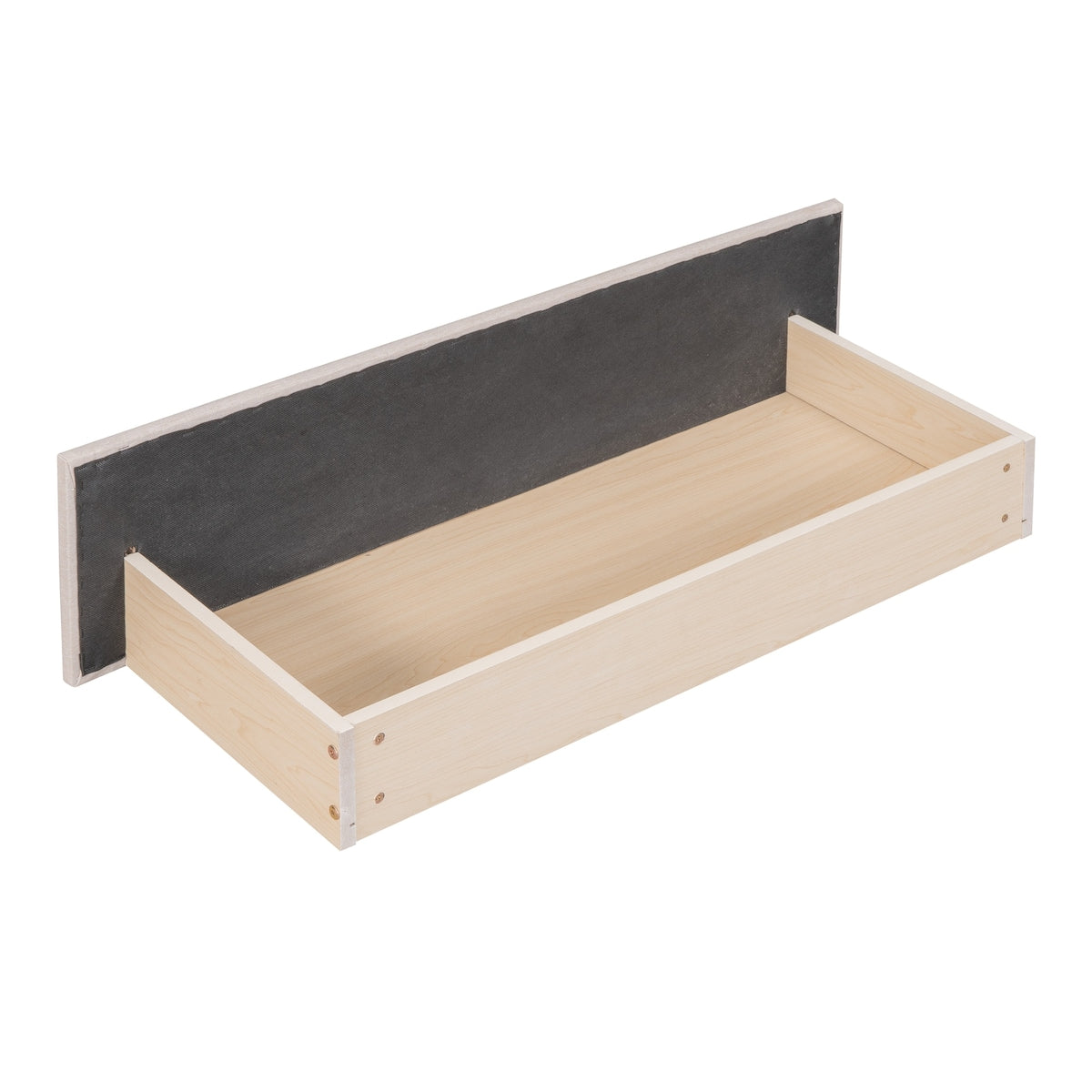 Upholstered Daybed with 2 Storage Drawers Twin Size Sofa Bed Frame No Box Spring Needed, Linen Fabric