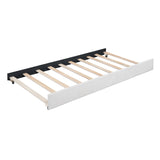 Upholstered Daybed with Trundle Twin Size Sofa Bed Frame