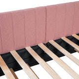 Upholstered Daybed with Trundle Twin Size Sofa Bed Frame