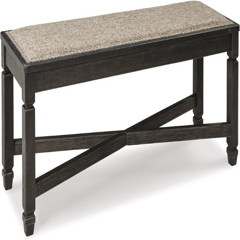 Upholstered Dining Room Bench - 15.25"D x 50.25"W x 19.5"H