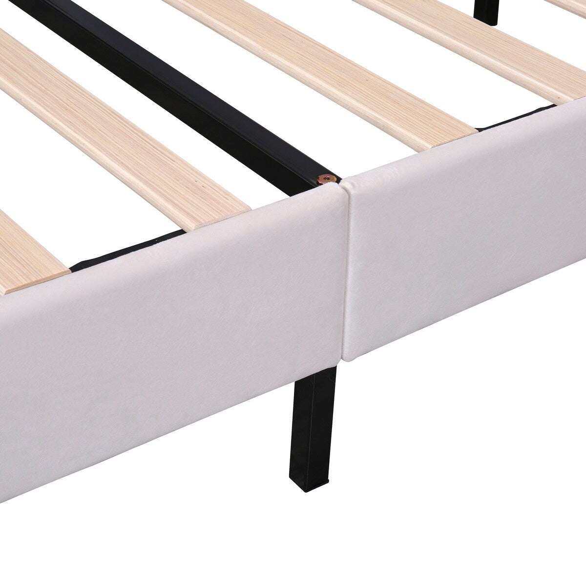 Upholstered Full/Queen Size Platform Bed for Kids,Adults Bedroom,Velvet Bedframe w/ Flower Pattern Headboard & Wood Slat Support