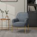 Upholstered Modern Arm Accent Chair