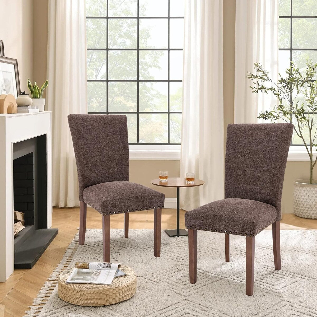 Overstock parsons chairs discount