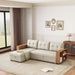 Upholstered Pull Out Convertible Sectional Sofa with Storage Chaise
