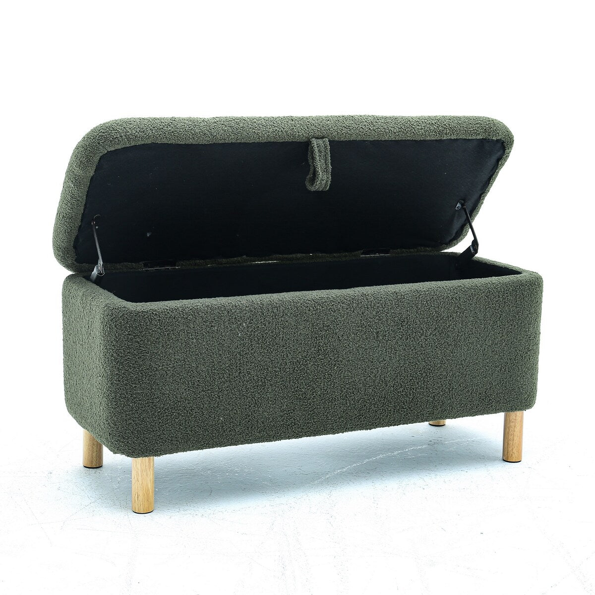 Upholstered Storage Entryway Bench