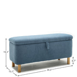 Upholstered Storage Entryway Bench