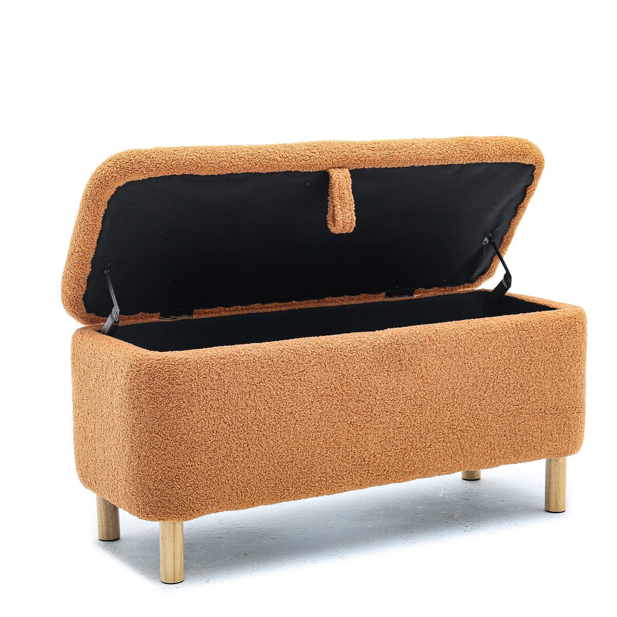 Upholstered Storage Entryway Bench