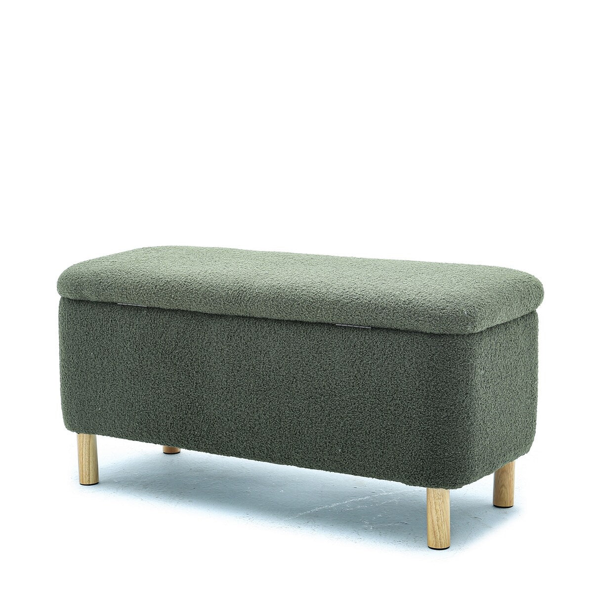 Upholstered Storage Entryway Bench