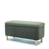 Upholstered Storage Entryway Bench